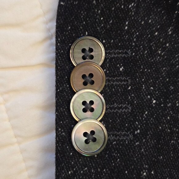 Hugo Boss Black Donegal Stretch Sports Coat/Blazer Size 38R - Picture 4 of 6